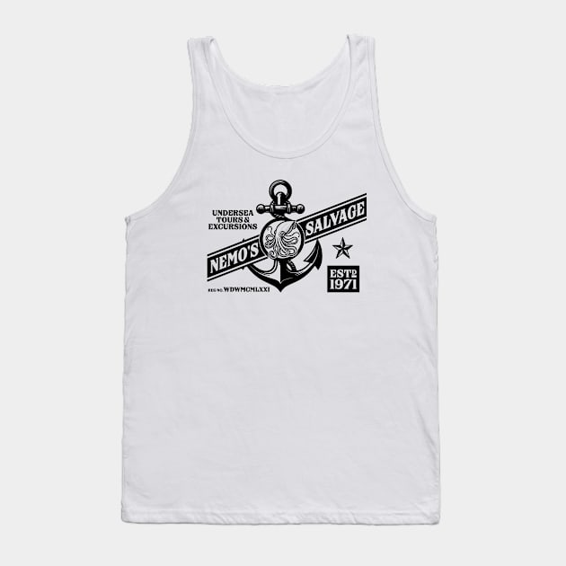 Nemo's Salvage (BL) Tank Top by PopCultureShirts